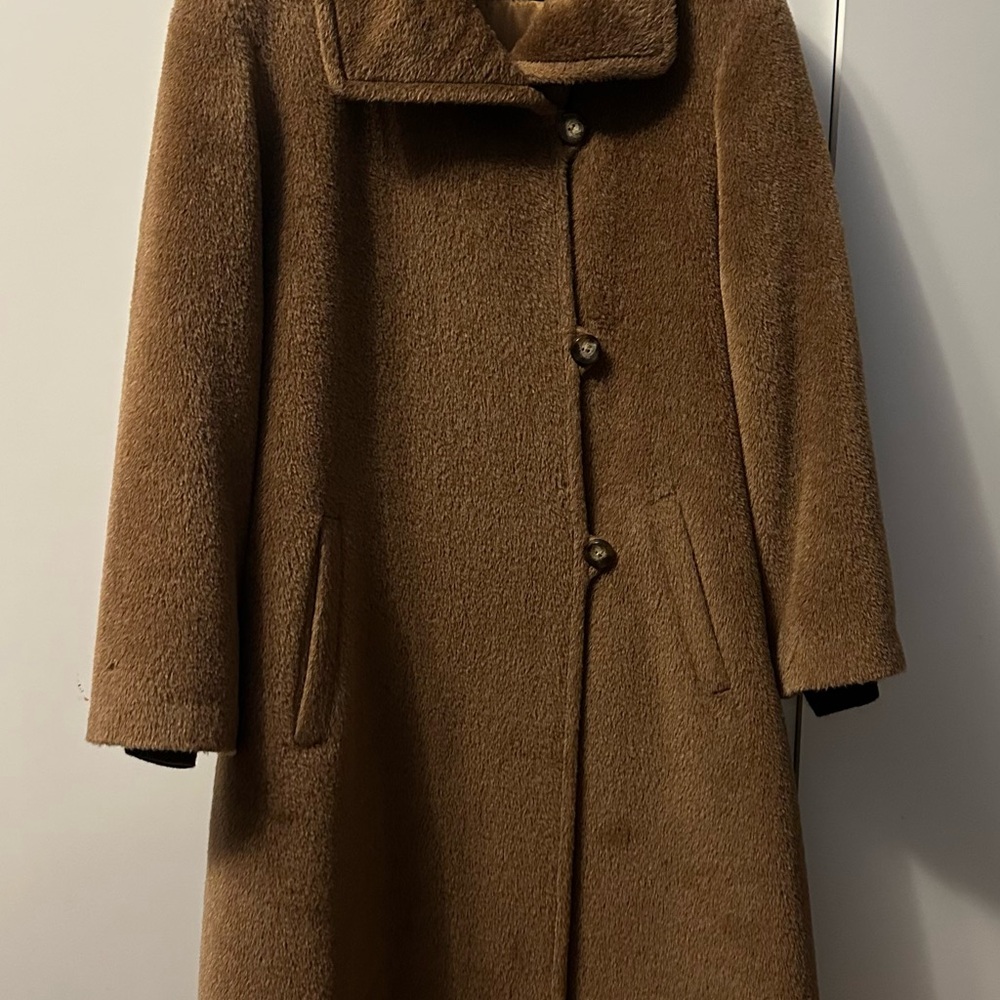 Mallia Piacenza Baby Llama Hair Longcoat